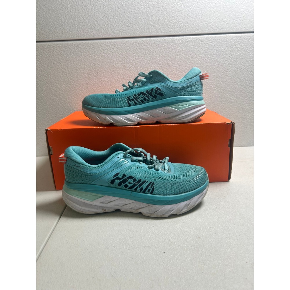 Hoka Bondi 7 Aegean Blue 7.5m #3177